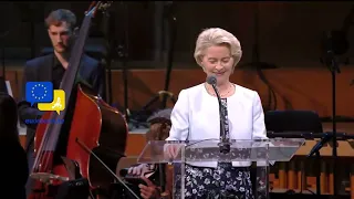 Opening of the Belgian Presidency with King Philippe of Belgium, Queen Mathilde and Von der Leyen