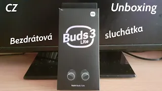 Rozbalování bezdrátových sluchátek Xiaomi Redmi Buds 3 Lite