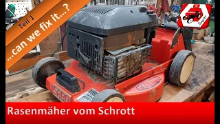 Er kann es einfach nicht lassen 🤣 | Rasenmäher vom Schrott | SABO 43-4TH | Teil 1