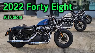 Forty Eight 2022 All Colors Walkaround Close up details