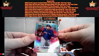 3-13-23 2022 Topps Chrome Sonic Baseball PYT 3 Hobby Lite Box Break #1 - Pick Your Team!