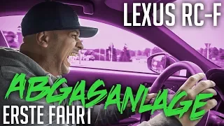 JP Performance - Lexus RC-F | Abgasanlage Erste Fahrt