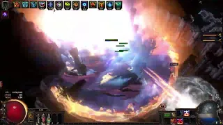 [Path of Exile 3.21] Elementalist Ward Loop Insane Explosions (WTS 310 divines)