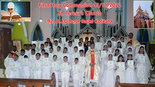 FIRST HOLY COMMUNION@ ST.TERESA'S CHURCH MOULALI KOLKATA@ 13TH NOVEMBER 2022 # Please SUBSCRIBE