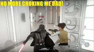 Star Wars Battlefront 2 - Enemy team made me RAGE QUIT! Leia's not having it anymore! (1.5 games)