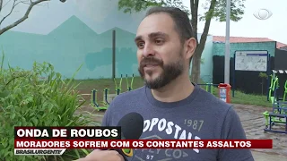 Moradores sofrem com assaltos no ABC Paulista