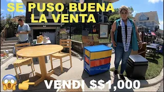 VENDI 🤑 $$1,000 👈🤑 WOOW!! /VENTA DE GARAGE EN USA/Cristian Con D/LO QUE TIRAN EN USA LOS MILLONARIOS