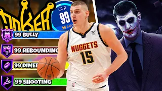 NBA 2K23 NIKOLA JOKIC BUILD | DEMIGOD DIMING 3-LEVEL SCORER BUILD