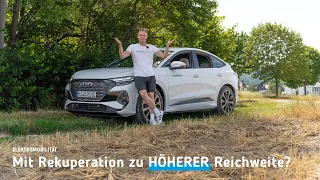 Audi Q4 e-tron | Reichweitentest mit und OHNE (?!) Rekuperation | ELECTRIFY ME!