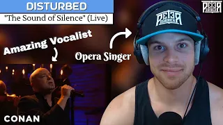 Opera Singer Reaction (& Analysis) - DISTURBED | "The Sound Of Silence" (Live on CONAN)