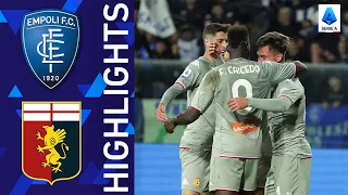 Empoli 2-2 Genoa | A goal-ridden draw at the Castellani | Serie A 2021/22