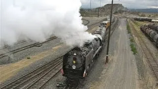 Union Pacific 844 Steam Special Over Cajon Pass 11/19/11
