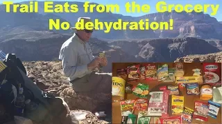 10 Grocery Store Backpacking Meals🍲 - no dehydration!