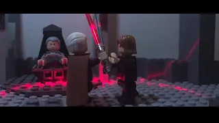 LEGO Anakin vs Count Dooku  | “dew it” scene recreation