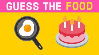 Guess The Food By Emoji |Food Quiz 🍔|