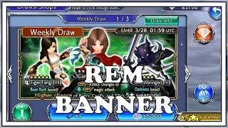 Rem Weekly Banner - Dissidia Final Fantasy Opera Omnia