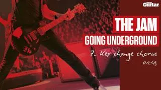 Guitar Lesson: The Jam 'Going Underground' -- Part Seven -- Key Change Chorus (TG217)