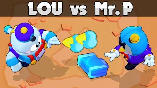 LOU vs MR P | 1vs1 | New Brawler | Brawl Stars