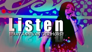 LISTEN (Beyonce) performed live by Mary Ann Van Der Horst