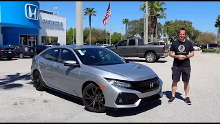 is the 2019 Honda Civic Sport Touring Hatchback like a Civic Si?