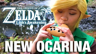 NEW LINK'S AWAKENING OCARINA | BALLAD OF THE WIND FISH COVER | SONGBIRD OCARINA