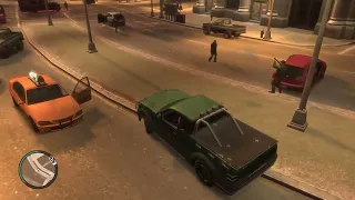 GTA 4 - Irish mob fighting police