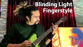 Blinding Lights - The Weeknd | Fingerstyle Guitar | 4K