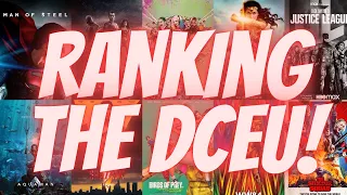 RANKING the DCEU in a Flash! (No Spoilers!)  ( Man of Steel , Wonder Woman, Batman )