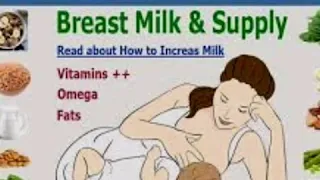 How to increase breast milk  - food