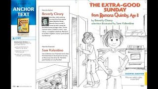 Journeys Lesson 15 for Third Grade: The Extra-Good Sunday from Ramona Quimby, Age 8