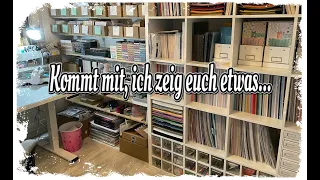 Kooperation mit Flexispot, Schreibtisch, Roomtour, Bastelzimmer, Bastelreich,  Craft Room Tour, DIY