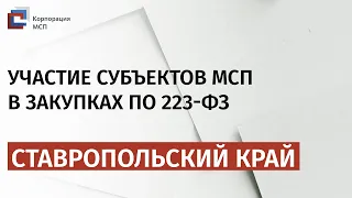 Семинар МСП / Ставропольский край 15 апреля 2021