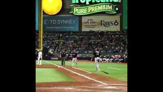 RAFAEL DEVERS HOMERUN #1 POSTSEASON #mlb #redsox #shorts