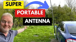 Simple 40 Metres Small Space and Portable Antenna (plus 2 other bands!)