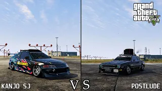 GTA 5 ONLINE POSTLUDE VS KANJO SJ #shorts