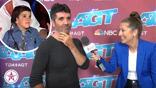 Simon Cowell on His Son Eric Replacing Him As a Judge on AGT and What Kind of Judge He'll Be!