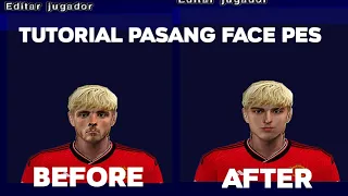 tutorial pasang face PES Ppsspp sangat mudah anak SD juga bisa