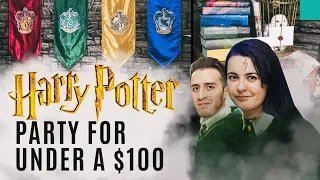 How to Throw an Easy Cheap Harry Potter Party! | DIY | Thania's Birthday