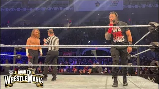 Roman Reigns vs Sami Zayn Undisputed Championship Full Match - WWE Live Event 3/4/24