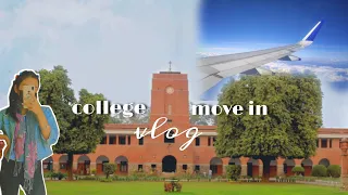 St Stephen's College move in vlog🛫🧳| Delhi University UG freshman| Residency