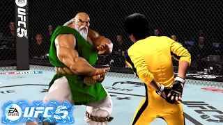 UFC5 Bruce Lee vs Goku EA Sports UFC 5 PS5