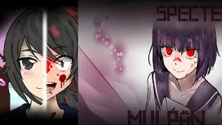 The Yandere x The Yangire |MONTAGE#9.1 |SONG- The Yandere's Puppet Show - Breakbeat | Geometry Dash