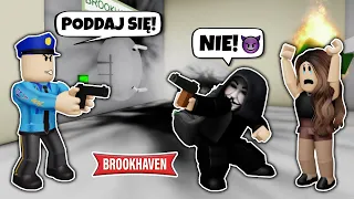 ZOSTAŁEM POLICJANTEM NA BROOKHAVEN! 👮‍♂️