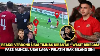 🔴 KABAR TIMNAS! "GILAA" Gini Respon Verdonk Usai Timnas Tumbang ~ Paes Muncul ~ Wasit Tuai Kecaman