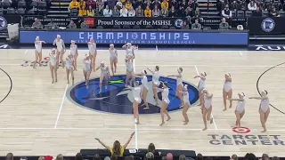 Brainerd Warrior Dance Team "The Kixters" STATE Kick 2022