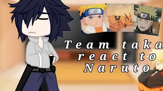 | Team taka react to Naruto | Реакция на Наруто| 2/2! | Молчаливый | Ускорьте 1.75 |