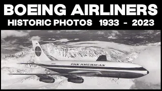 The Evolution of Boeing Airliners from 1933 to 2023 in Historic Photos