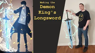 Making the Demon King's Longsword from Solo Leveling