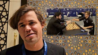 "Strange things always happen on first day of World Rapid and Blitz!" - Magnus Carlsen