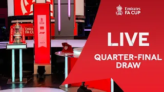 LIVE | Emirates FA Cup Quarter-Final Draw | Emirates FA Cup 20-21